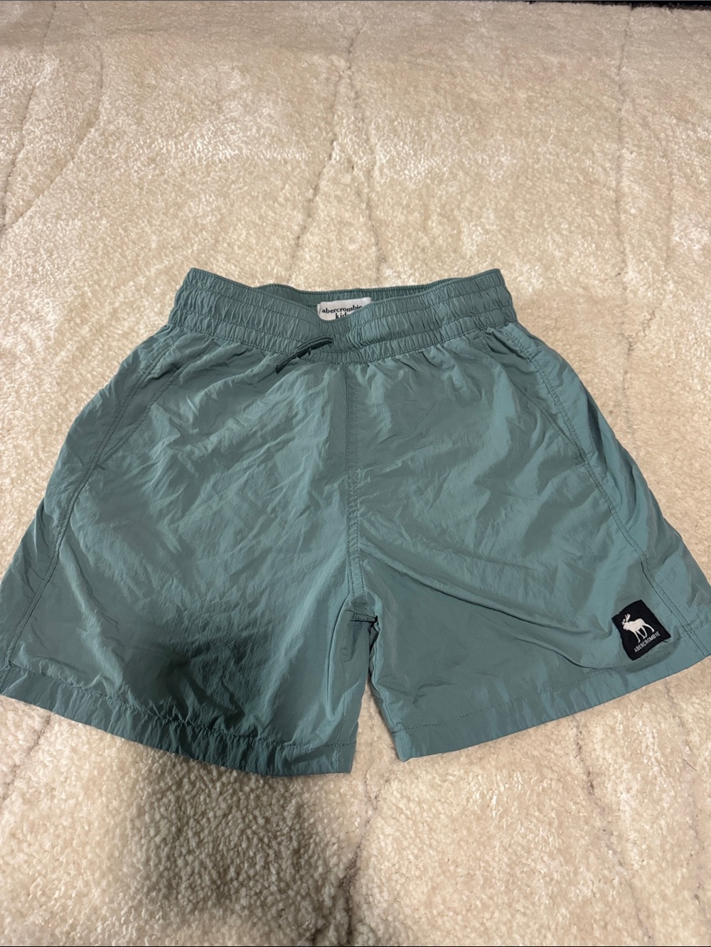abercrombie kids Teal Athletic Swim Shorts